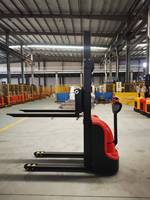 Vente directe d'usine état neuf semi-complet électrique main transpalette batterie au lithium chariot élévateur gerbeur de palettes pour électrique