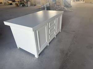 خزانة جانبية عصرية من OakTop بإطار وردي لغرفة الطعام للأثاث المنزلي واستخدام الشقق - Product Image 5