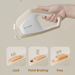 Fashionable Anti-Break Retractable Polyester Blends Print Luxury Soft Pet Leash Universal Dog Walking Gear for Small Dogs - Product Image 3