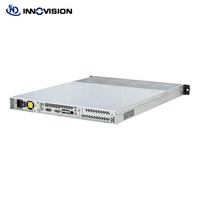 Châssis de serveur en rack 1U avec stockage de données énorme, 4 baies, remplacement à chaud
