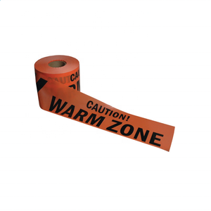 Bande de signalisation de sécurité de haute qualité en PE pour la délimitation des zones accidentées et la protection des chantiers - Product Image 3