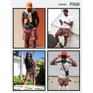 Shorts graphiques personnalisés pour hommes, séchage rapide, impression par sublimation, pantalon décontracté pour l'entraînement et le streetwear avec poches - Product Image 3