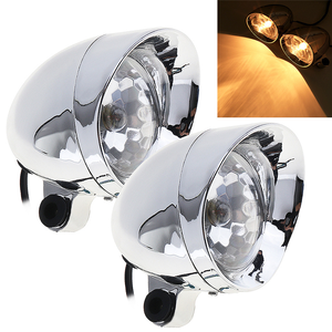 Promotion : Phare auxiliaire LED rétro en forme de balle pour moto <span class=keywords><strong>Harley</strong></span> Cruiser – Installation facile - Product Image 5