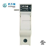   Porte-fusible modulaire 30A CHCC IP20 sécurisé pour rail DIN, classe CC, avec indicateur de fusible, 690V IEC 600V, homologué UL