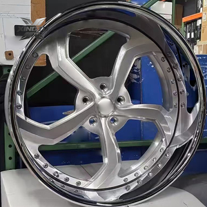 XINGTU 2 3 Piece 5X112 5X120mm Deep Lip Forged <strong>Wheels</strong> 20 22 24 26 28 Inch <strong>Wheels</strong> Rims 5 <strong>Spoke</strong> for Chevrolet - Product Image 4