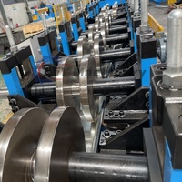 Machine de profilage de poutrelles en acier CZ robuste de 30-40 mm d'épaisseur, à commande PLC, à entraînement par engrenages, haute précision, automatique