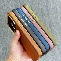 Nouvelle coque de téléphone en tissu tissé personnalisée, magnétique, antichoc et compatible avec la charge sans fil pour iPhone 17, 16, 15, 14 Pro Max Plus