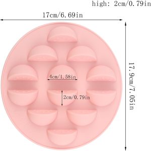 Nuevo Diseño DIY Molde de Silicona 3D con Forma de Fruta, Ecológico, de Grado Alimenticio, para Helados y Paletas, Herramientas para Hacer Helados, Marca OEM Personalizada - Product Image 3