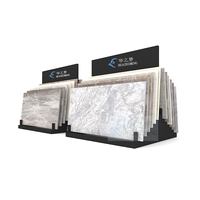 Présentoir de carreaux de céramique au sol populaire support de plancher en bois fente pierre Quartz affichage granit mosaïque présentoirs en métal