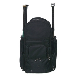 Muestra Gratis, Mochila de Béisbol y Sóftbol Negra Grande y Resistente, Mochila para Bate de Béisbol - Product Image 3