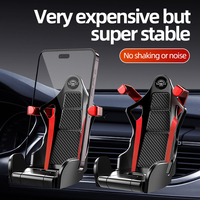 Universele JDM mobiele telefoonhouder 360 graden rotatie voor auto ventilatieopening creatieve racestoel telefoonhouder beugel