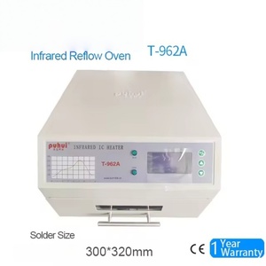 Pcb सर्किट बोर्ड क्लैंप सोल्डरिंग t962a रीफ्लो ओवन इन्फ्रारेड ic हीटर मशीन प्रक्रिया 300*320 मिमी 1500w - Product Image 5