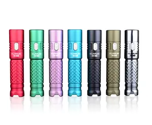 KLARUS Mi7 XP-L HI V3 LED 700 Lumens Mini-might illumination AA Battery EDC Torch Flashlight