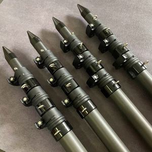 Teles de sport pour femmes cannes télescopiques perchées défense bâtons à ressort bouton Tube télescopique chargé un cadre - Product Image 1