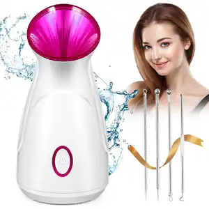 Multifunções Vapor Elétrico para Pele Oleosa Hidratante Água Steamer para Rosto Vapor Beleza