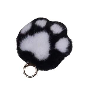 Giocattoli di Peluche all'Ingrosso, Ciondolo a Forma di Zampa di Gatto in Finta Pelliccia di Visone, Accessorio Semi-Fatto a Mano per Borse, Simpatico Piccolo Ornamento per Auto, Regalo di Compleanno - Product Image 1