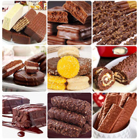 OCEAN Entièrement Automatique Bonbon Chocolat Fondu Températeur 60l Lot Continue Chocolat Tremper Machine