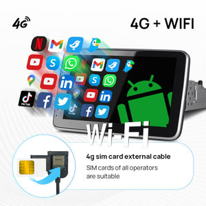 9 pulgadas 10 pulgadas Android13 coche estéreo 8Core Radio girar pantalla táctil para Universal Carplay navegación GPS BT WIFI 4G autorradio - Product Image 4