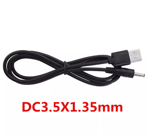 Cabo USB Tipo-A Masculino para Câmera com Conector Redondo DC 5V, Cabo de Dados 2.0*06mm 2.5*037mm 3.5*1.35mm 4.0*1.7mm - Product Image 5