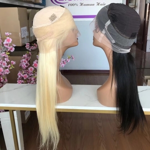 All'ingrosso 100% brasiliano vergine dei <span class=keywords><strong>capelli</strong></span> umani 360 parrucca di pizzo trasparente 180% densità nera 1B 613 <span class=keywords><strong>biondo</strong></span> per le donne lungo rossastro - Product Image 1