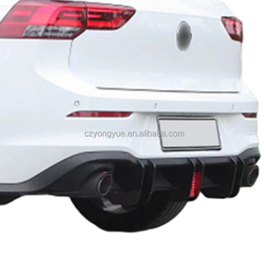 Parachoques trasero con difusor de hoja trasera para VW <span class=keywords><strong>Volkswagen</strong></span> Golf <span class=keywords><strong>8</strong></span> <span class=keywords><strong>GTI</strong></span> - Product Image 4