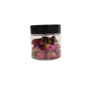 Cali <span class=keywords><strong>Twist</strong></span> Đen Top Rõ Ràng 3.5G Nhựa <span class=keywords><strong>Jar</strong></span> Hỗn Hợp Thiết Kế Cho Thảo Mộc Hoa Kẹo Biscuit Khô Thảo Dược Container Tùy Chỉnh Thương Hiệu Nhãn - Product Image 3