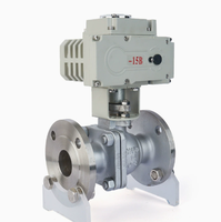 Katup Bola Flens Baja Tahan Karat Listrik OEM Pabrik (Model Carp Journey Q941F-16P) DN15-DN150 Media Uap Suhu Tinggi 1