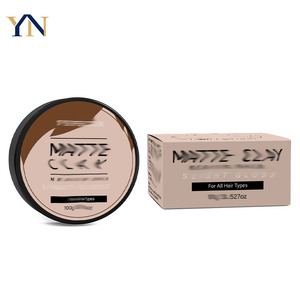 Productos para el Cabello de Marca Privada, Pomada Capilar con Aceite de Argán, Pasta Capilar con Acabado Mate para Hombres - Product Image 1