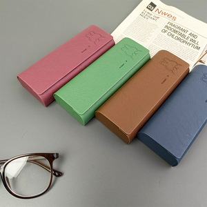 <span class=keywords><strong>Étui</strong></span> <span class=keywords><strong>à</strong></span> <span class=keywords><strong>lunettes</strong></span> rectangulaire HY Brand HYLXY, modèle personnalisé, frais et haut de gamme, pour étudiants, hommes et femmes, portable, anti-pression, impression de logo - Product Image 1