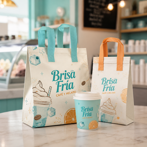 Bolsa de Entrega Aislada al por Mayor para Alimentos Calientes y Fríos, con Logotipo Personalizado, Ecológica - Product Image 3