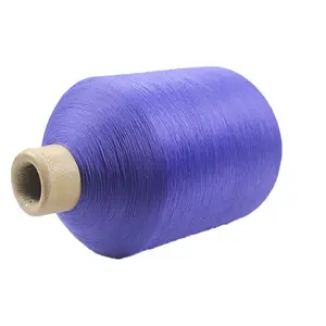 100% Nylon 75D 100D 150D Hot Melt DTY Yarn Low Melting Flyknit Materials para tejer y tejer 70D Count Raw Pattern
