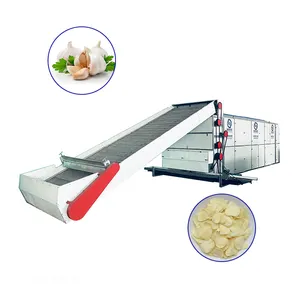 Automatic Garlic Processing dryer Drying Machine Mesh Belt Dryer Garlic Powder Dehydrated Machine