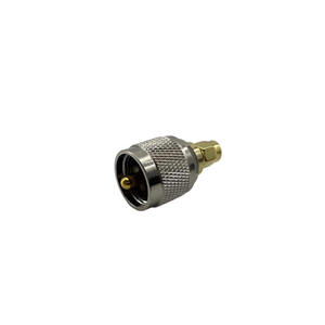 50ohm Đồng Nickel UHF Nam để SMA nam thẳng RF Coax Coaxial Adapter cho cáp đồng trục Wifi ham hoặc radio cầm tay - Product Image 2