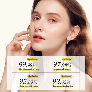 Almohadilla de limpieza facial Huangqiaojie, limpieza profunda y brillo del tono de la piel, hojas de algodón para limpieza de cúrcuma y jengibre - Product Image 4