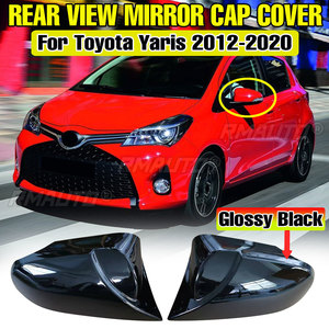 2 Pièces Coques de Rétroviseurs Latéraux pour Toyota Yaris 2012 2013 2014 2015 2016 2017 2018 2019 2020 Accessoires de Rétroviseurs de Porte - Product Image 1