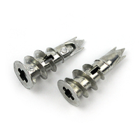 Livraison Rapide Chevilles Autoperceuses en Alliage de Zinc 15*38mm 13*40mm pour Plaques de Plâtre et Tôles Métalliques