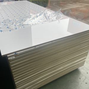 1220x2440 мм высокоглянцевое зеркало Премиум поверхность ПЭТ МДФ доска устойчивый к царапинам ПЭТ МДФ лист для мебели - Product Image 2