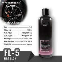 Gel de brillance longue durée pour pneus, protecteur noir pour pneus de voiture, produits d'entretien automobile, vente en gros