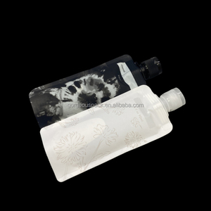 Small Travel Hand Liquid Detergent Foam Soap Dispenser Water <b>Packaging</b> <b>Bag</b> For Shampoo Custom Printed Plastic Refill Spout Pouch - Product Image 6