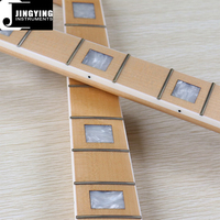 2024 Jingying Music Guitar Necks Series,4 cordes 20 frettes en érable canadien Manche de guitare basse électrique