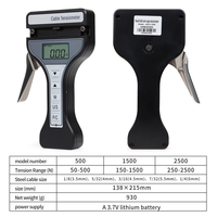 AZCH-2500 en gros écran LCD portable Fixation à trois points Mode crête tensiomètre de câble numérique