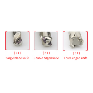1 pièce Fraise à face EMR 4R/EMR 5R 120-400mm, porte-outil de fraisage pour plaquettes en carbure RPMT08T2 RPMT1003 - Product Image 6