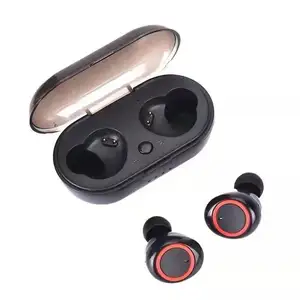 Y50蓝牙耳机制造商TWS2迷你插头运动户外5.0触摸无线耳机带充电室