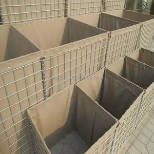 Groothandel Aangepaste Zand Muur Defensieve Barrière Gevuld Box Gabion