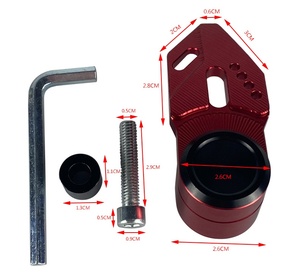 Accessoires modifiés pour moteur de scooter Crochet en alliage d'aluminium CNC pour moto à grand déplacement Crochet pour casque - Product Image 2