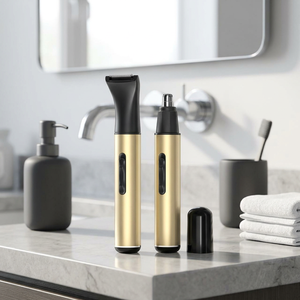 CITICITY OEM/ODM Service Acceptance High Quality Metal <b>Waterproof</b> Men's Portable <b>Electric</b> Nose Hair Trimmer for Men - Product Image 2