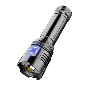 Led <b>Flashlight</b> X88 4500mAh <b>Rechargeable</b> Battery 7 Led Beads Strong Light Aluminum Alloy Torch - Product Image 1