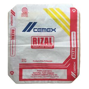 Bolsas PP logotipo personalizado de fábrica 25kg y 50kg PP Ad <span class=keywords><strong>Star</strong></span> bolsas de plástico bloque válvula inferior sacos tejidos bolsa de cemento precio barato - Product Image 3