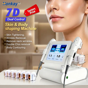 Machine de lifting facial 7Dh1fu à 7 cartouches, pénétration profonde de la peau, <span class=keywords><strong>appareil</strong></span> de raffermissement cutané <span class=keywords><strong>pour</strong></span> salon, directement de l'usine - Product Image 1