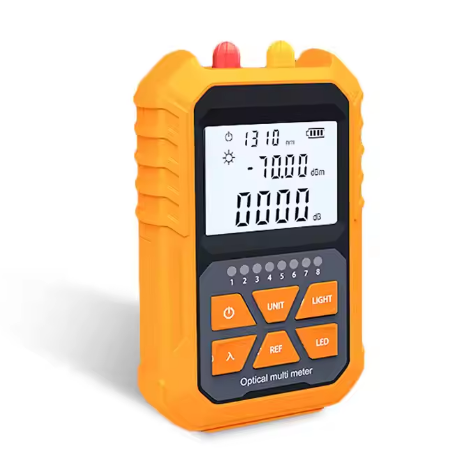 FTTH Mini Multifunction Fiber Power Meter OPM Cable Tracker and VFL Visual Fault Locator 15/30 MW SC Connector Type